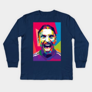 Zlatan Ibrahimovic Kids Long Sleeve T-Shirt